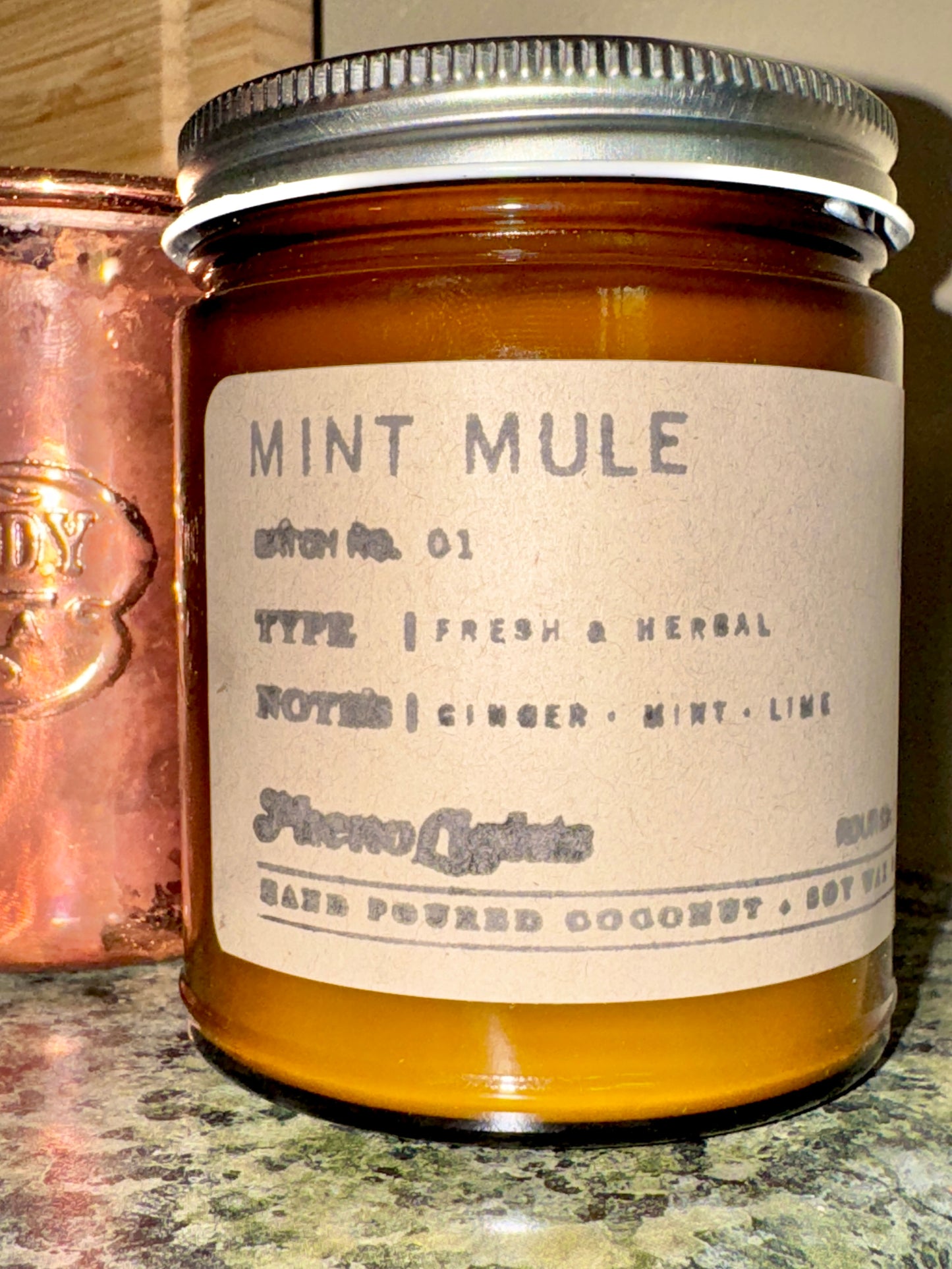 Mint Mule | Coconut Wax Candle