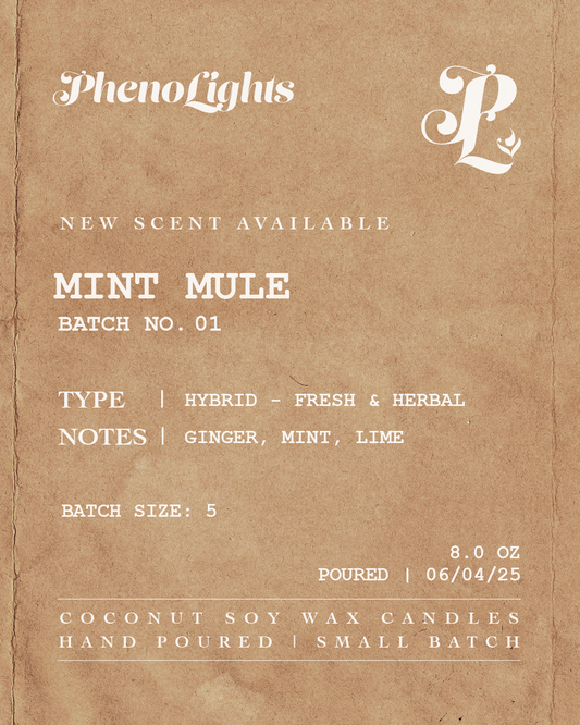 Mint Mule | Coconut Wax Candle