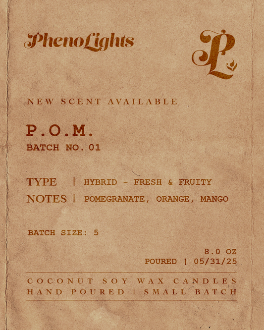 P.O.M. | Coconut Wax Candle