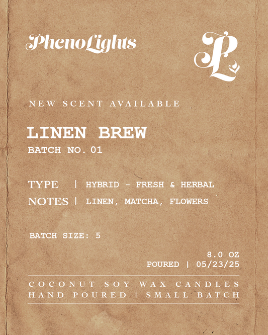 Linen Brew | Coconut Wax Candle