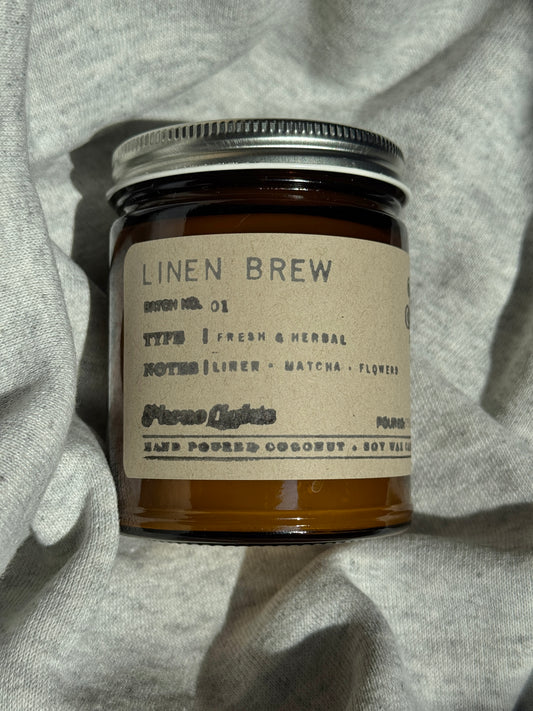Linen Brew | Coconut Wax Candle