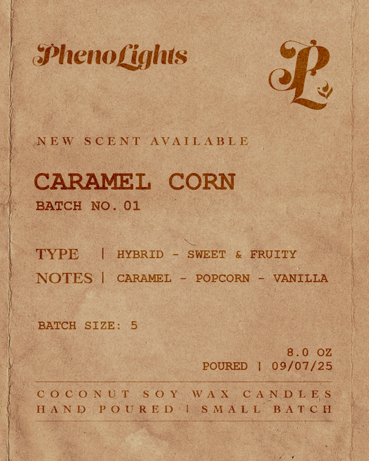 Caramel Corn | Coconut Wax Candle